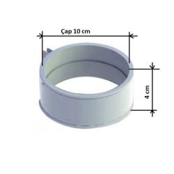 KOMBİ BACA BORUSU EK BAĞLANTI KELEPÇESİ