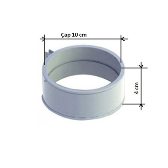 KOMBİ BACA BORUSU EK BAĞLANTI KELEPÇESİ