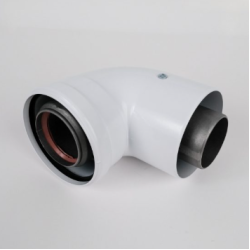 90 Derece Hermetik Kombi Baca Dirsek