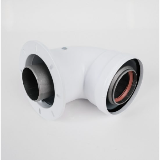 KOMBİ ÜSTÜ HERMETİK FLANŞLI DIRSEK 