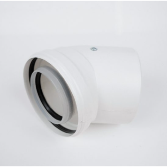 45 Derece Yoğuşmalı Kombi Baca Dirsek