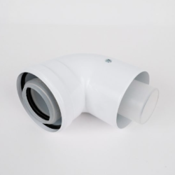 90 Derece Yoğuşmalı Kombi Baca Dirsek