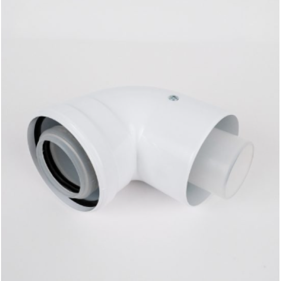 90 Derece Yoğuşmalı Kombi Baca Dirsek