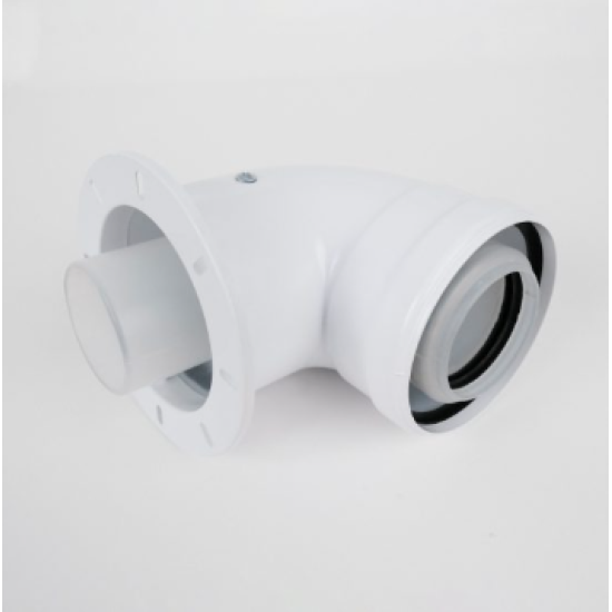 KOMBİ ÜSTÜ YOĞUŞMALI FLANŞLI DİRSEK