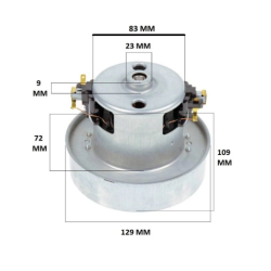 ARÇELİK MİTE BUSTER SÜPÜRGE MOTOR 1200 W (GARANTİLİ) BT01-30